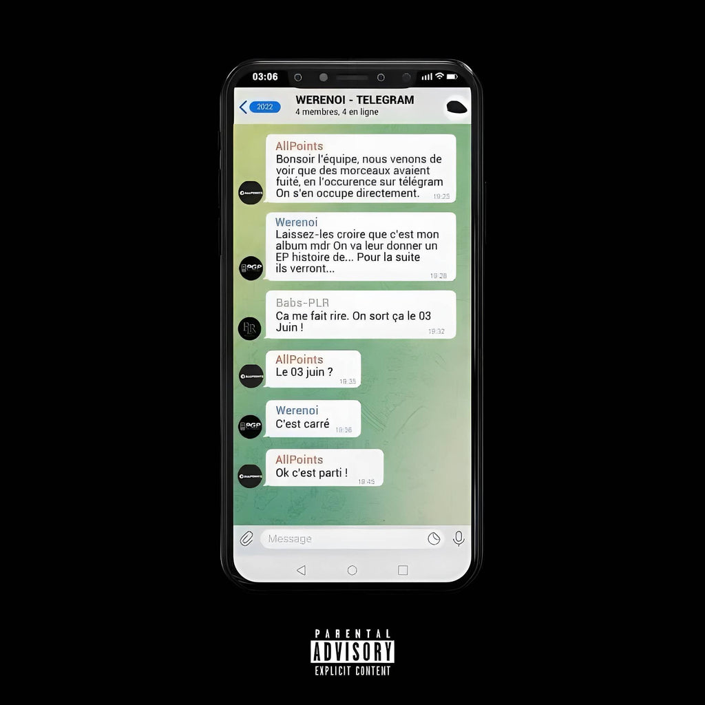 Album Telegram Werenoi connecté